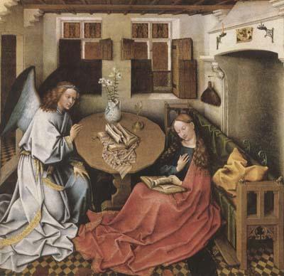 Robert Campin Annunciation (mk08) France oil painting art